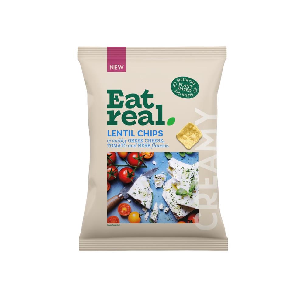 Eat Real_Lentil Chips Greek Cheese Tomato & Herb 95g-pack of 10