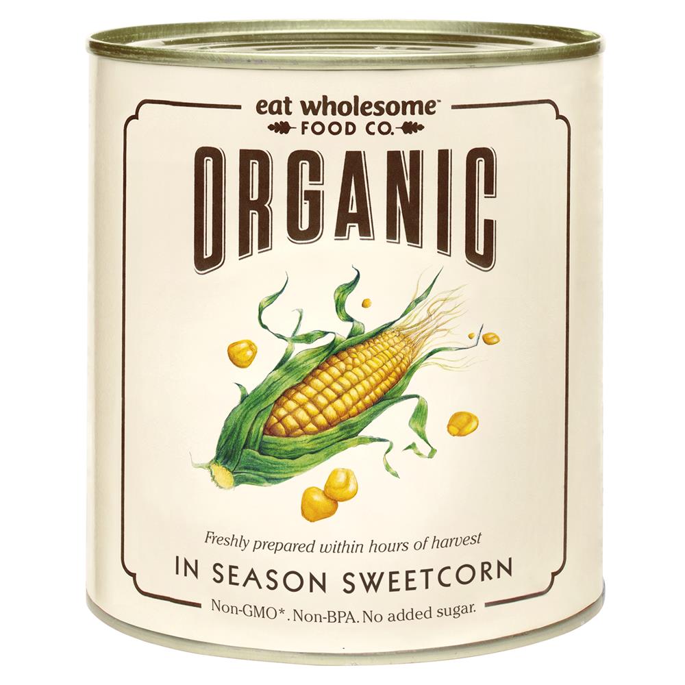 Eat Wholesome_Organic In Season Sweetcorn 340g-pack of 4