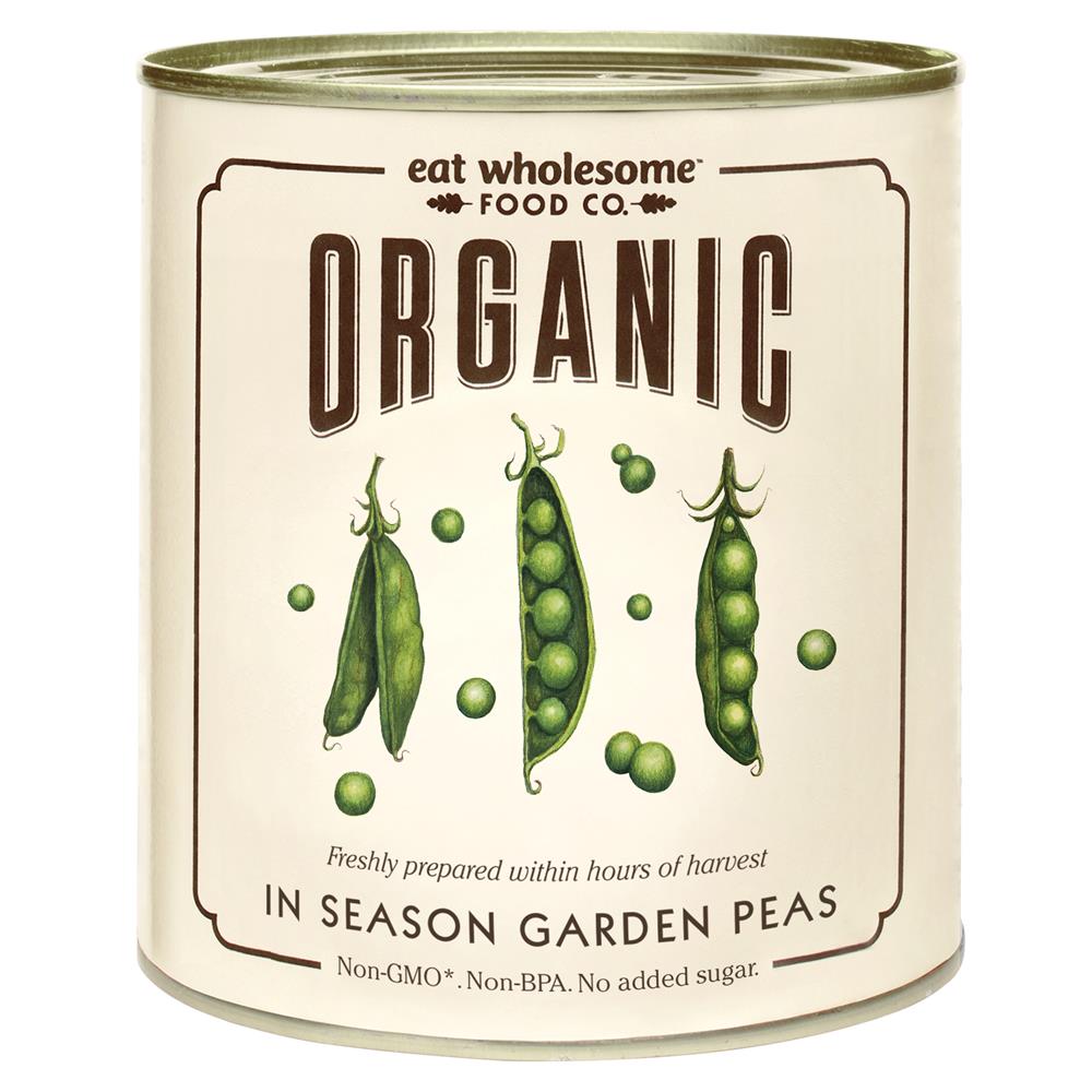Eat Wholesome_Organic In Season Garden Peas 340g-Pack of 4