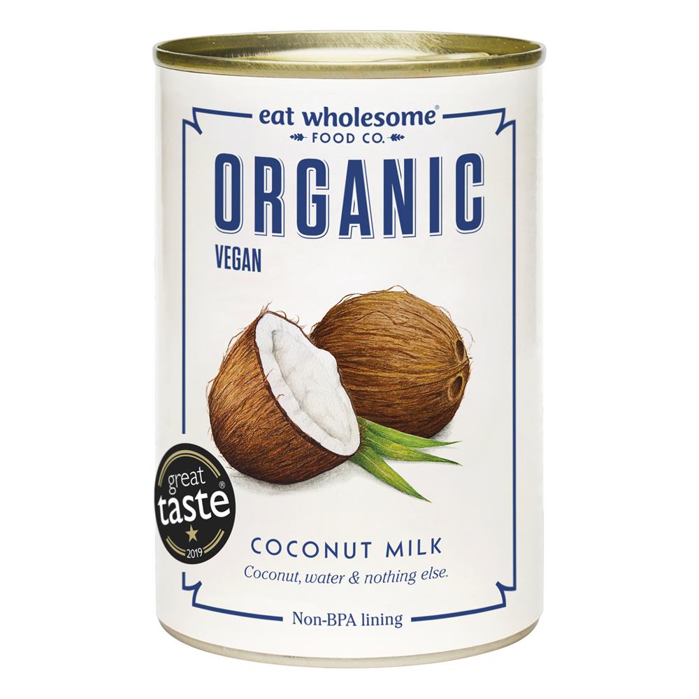 Eat Wholesome_Organic Coconut Milk 400ml-pack of 2