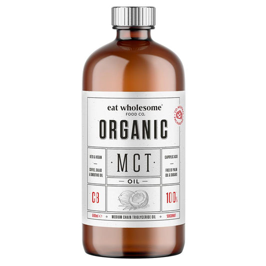 Eat Wholesome_Organic MCT Oil C8-60% 500ml