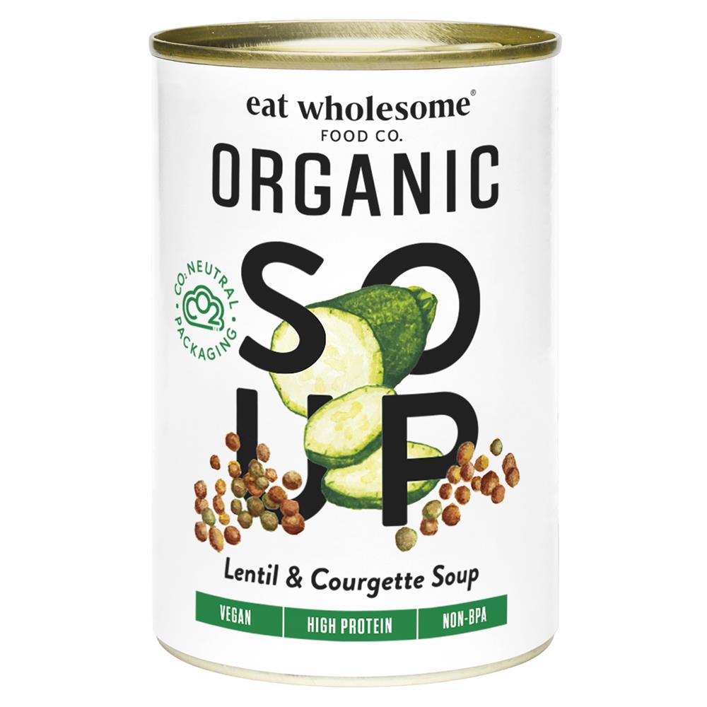 Eat Wholesome_Organic Lentil & Courgette Soup 400g-pack of 2