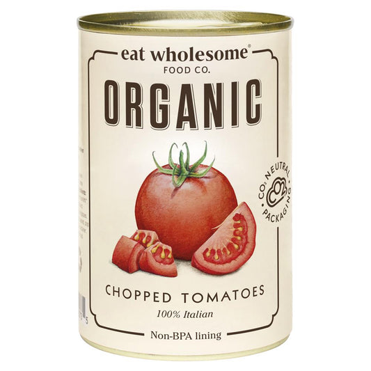 Eat Wholesome_Organic Chopped Tomatoes 400g-pack of 4