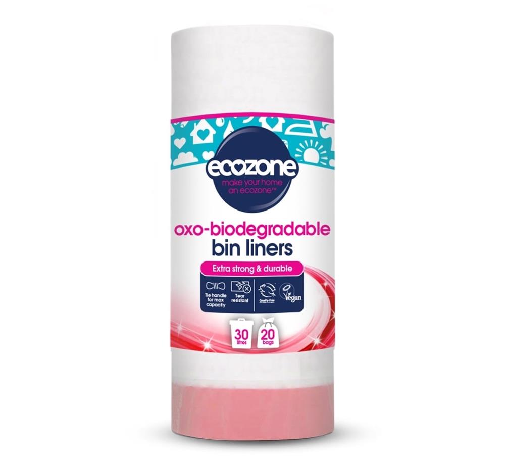 Ecozone_Biodegradable Bin Liners - 30lt - 20 bags