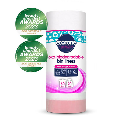 Ecozone_Biodegradable Bin Liners - 60lt - 20 bags