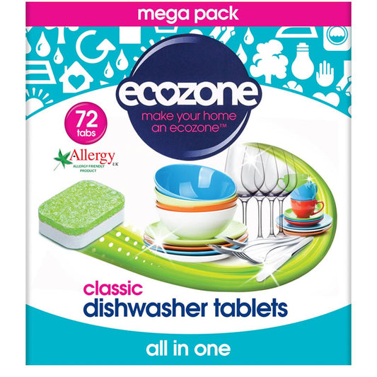Ecozone_Classic Dishwasher Tablets 72 tablets