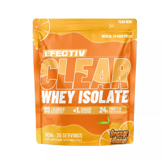 Efectiv Nutrition Clear Whey Isolate 600g Orange Mango