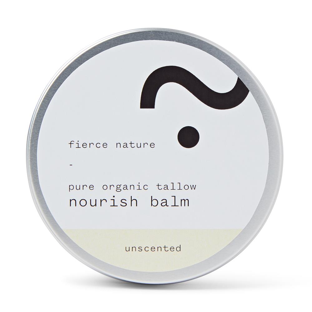 Fierce Nature_Pure Organic Tallow Nourish Balm (Unscented) 100g