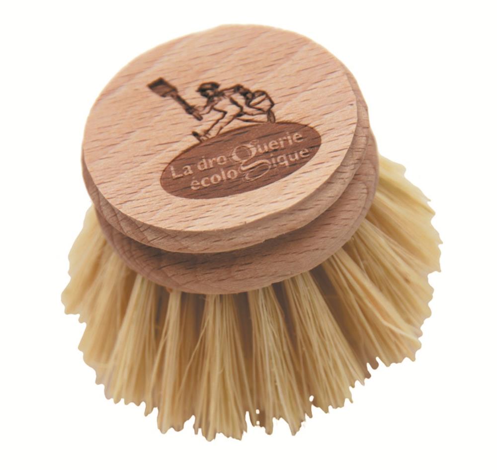 Food Alive_Handmade Dish Brush Head made of Agave Fibers