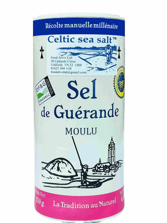 Food Alive_Celtic Sea Salt Fine Shaker 250g