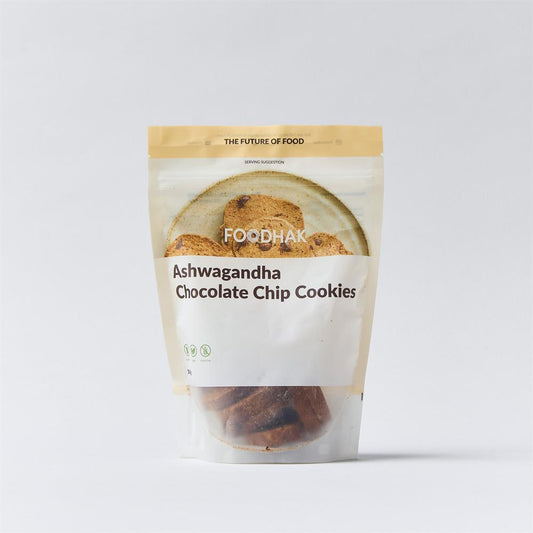 Foodhak_Ashwagandha Choc Chip Cookies 160g