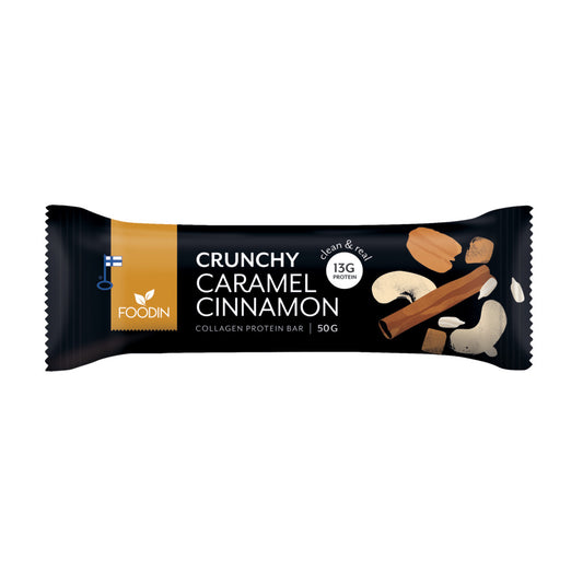 Foodin_Collagen Protein Bar Caramel Cinnamon