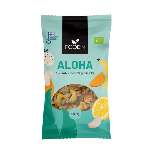 Foodin_Organic Nuts & Fruits Aloha 60g-pack of 8