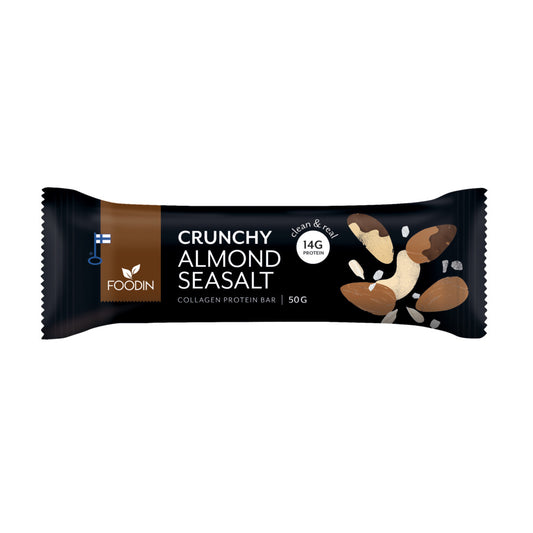 Foodin_Collagen Protein Bar Almond Sea Salt 50g-pack of 12