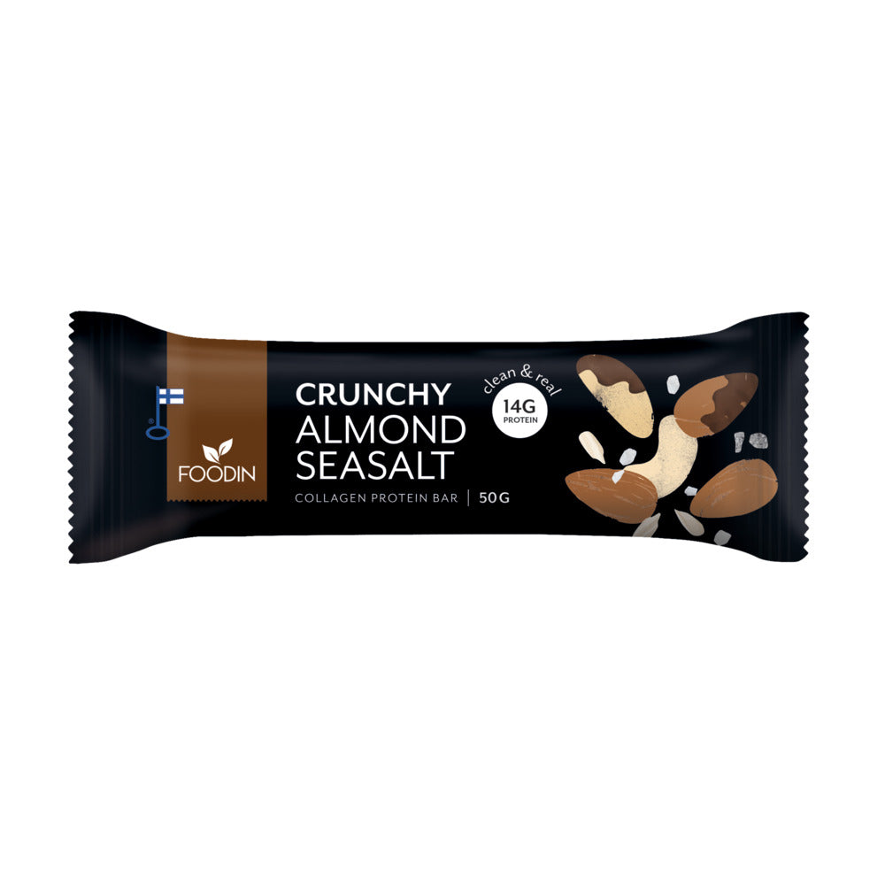 Foodin_Collagen Protein Bar Almond Sea Salt 50g-Pack of 12