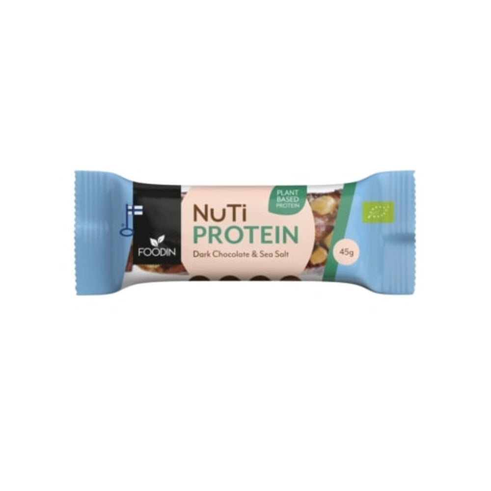 NUTI Protein Dark chocolate & Sea Salt 45g