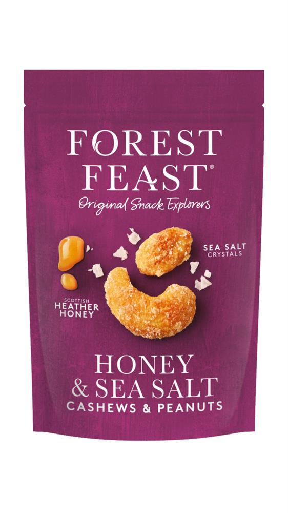 Forest Feast_Honey & Sea Salt Cashews & Peanuts 120g-pack of 2