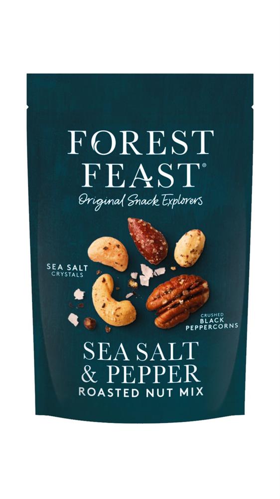 Forest Feast_Sea Salt & Black Peppercorn Roasted Nut Mix 120g-pack of 2