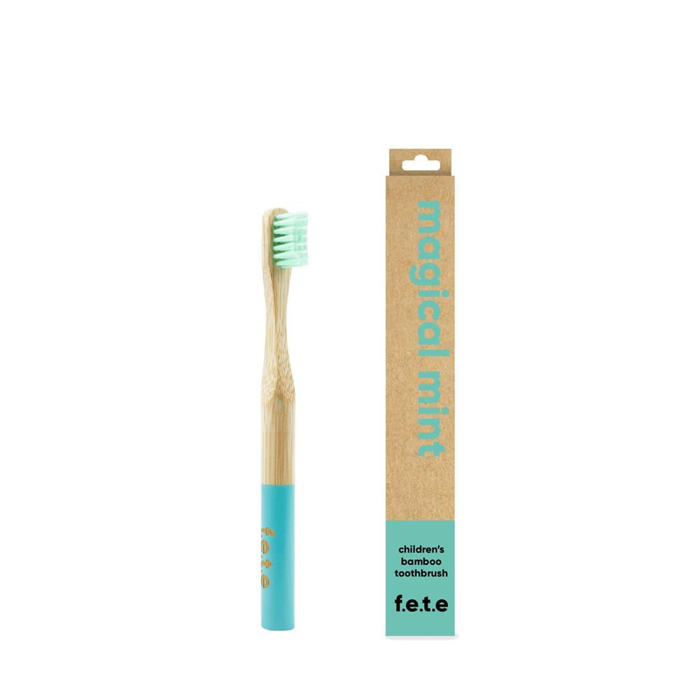 From Earth to Earth_Bamboo Tooth Brush Magical Mint - Mint Green Child 1 Unit