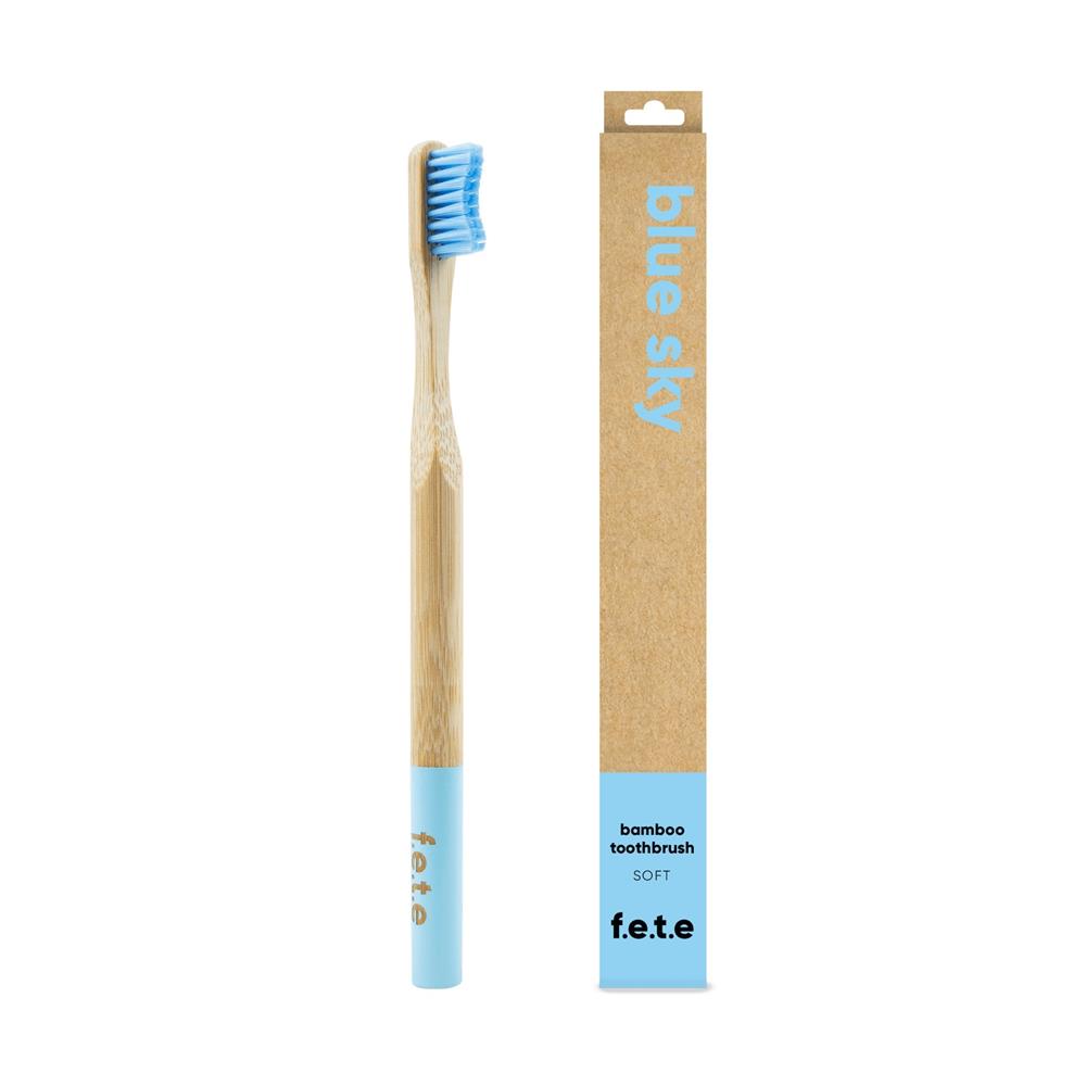 From Earth to Earth_Bamboo Toothbrush Blue Sky Soft