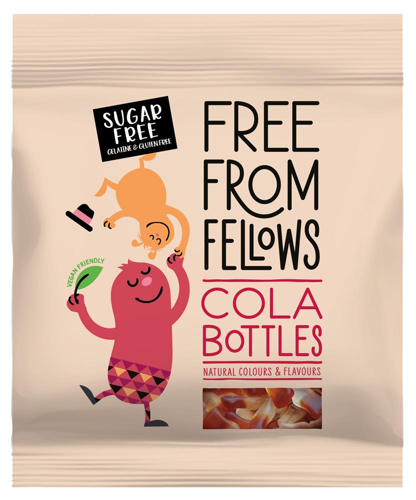 Free From Fellows_Cola Bottles 100g-pack of 10