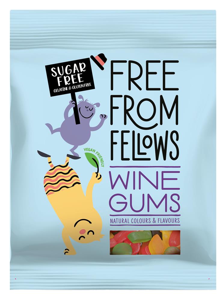 Free From Fellows_Wine Gums 100g-pack of 10