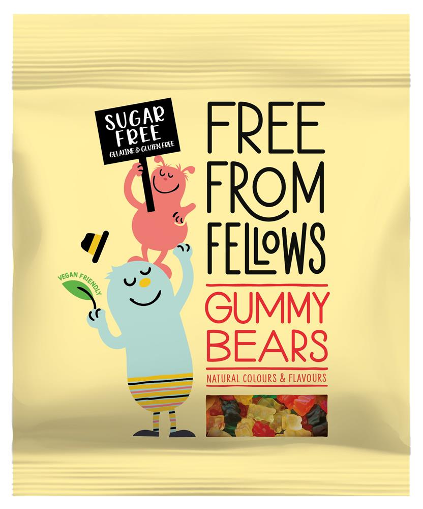 Free From Fellows_Gummy Bears 100g-pack of 10