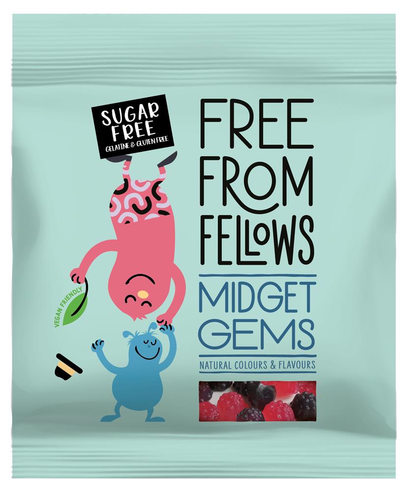 Free From Fellows_Midget Gems 100g-pack of 10