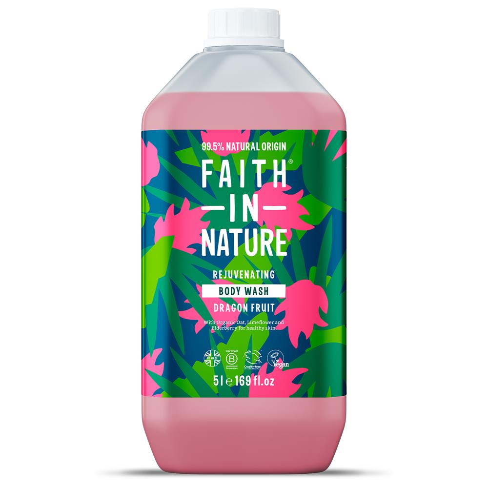 Faith in Nature_Dragon Fruit Body Wash 5 Litre
