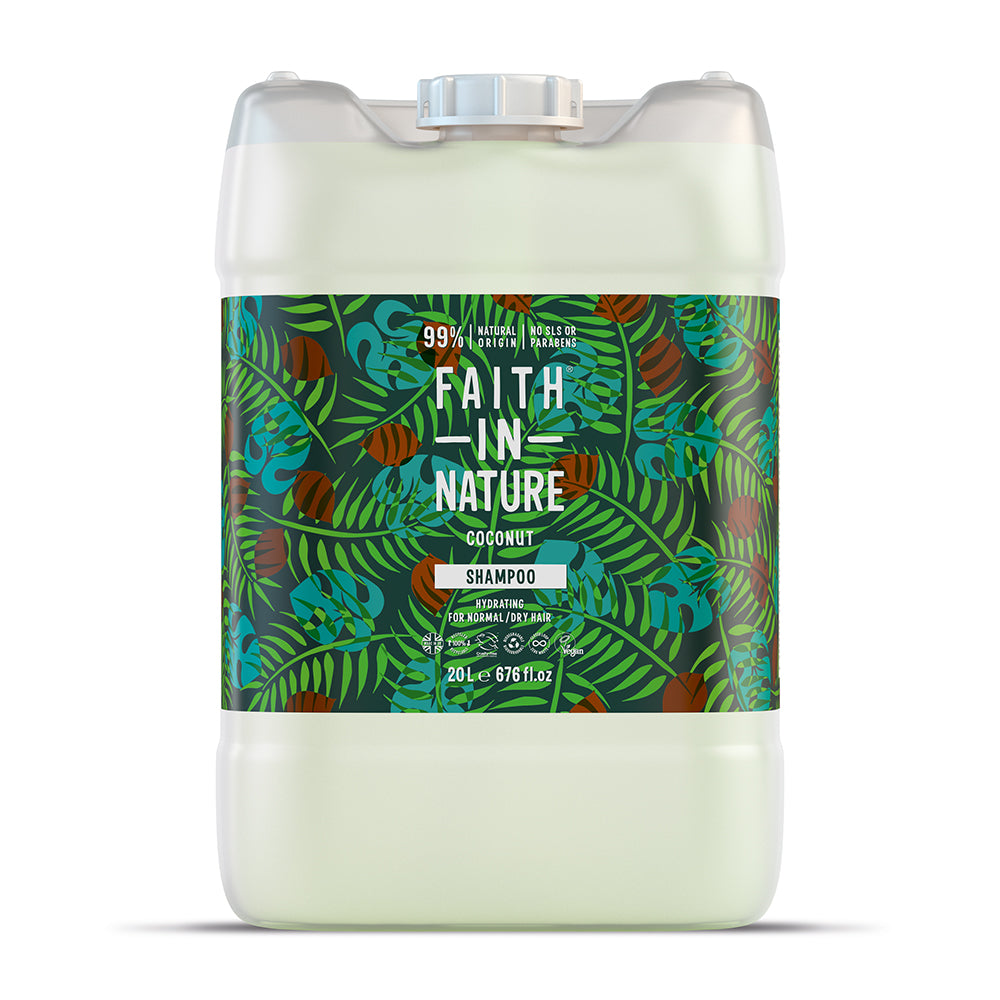 Faith in Nature_Shampoo Coconut 20 Ltr