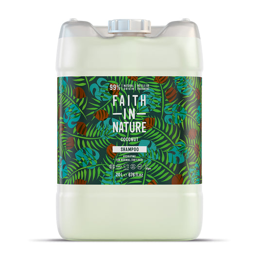 Faith in Nature_Shampoo Coconut 20 Ltr