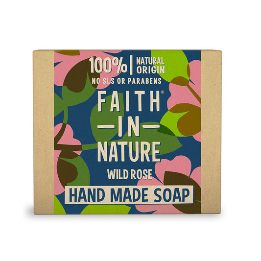 Faith in Nature_Wild Rose Soap Bar 100g