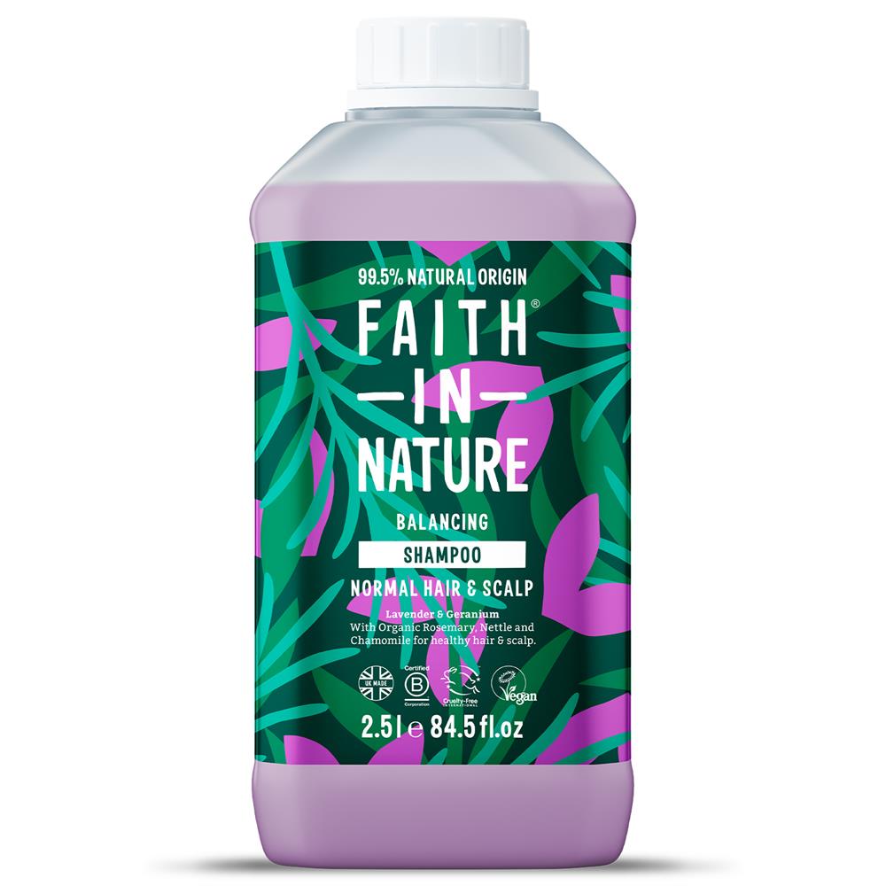 Faith in Nature_Lavender & Geranium Shampoo 2.5 Litre