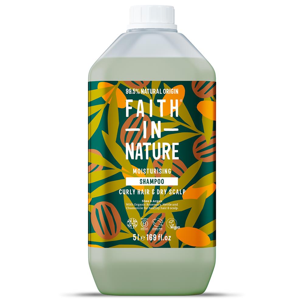 Faith in Nature_Shea & Argan Shampoo 5 Litre