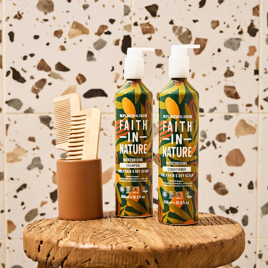 Faith in Nature_Shea & Argan Shampoo - 500ml Metal