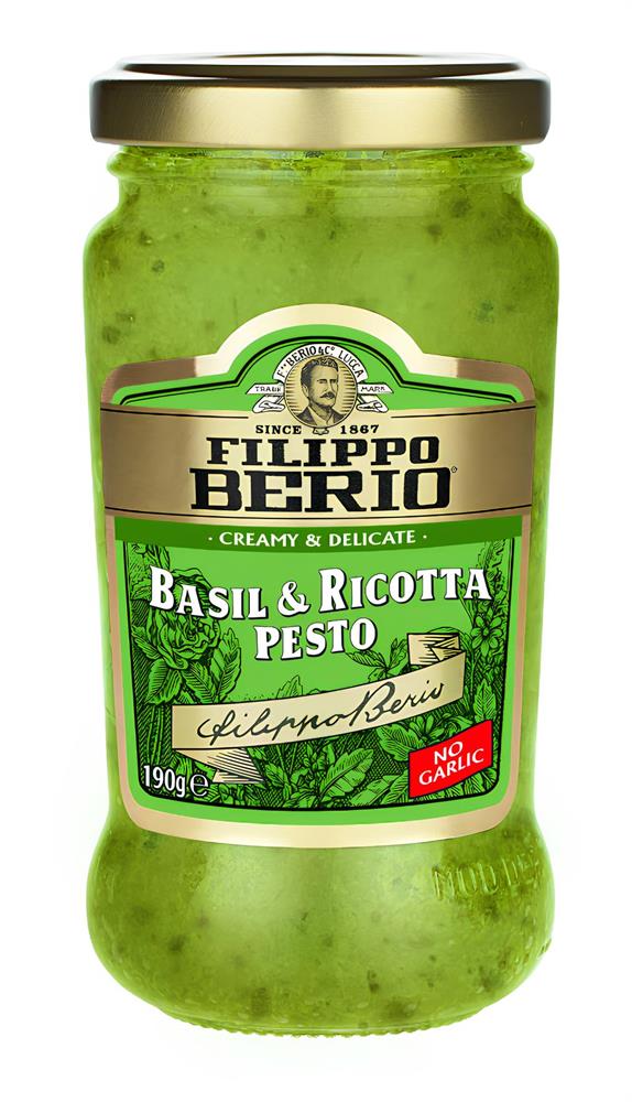 Filippo Berio_Filippo Berio Basil and Ricotta Pesto Sauce 190g-pack of 2
