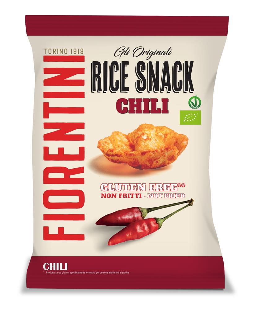 Fiorentini_Organic Rice Snack Chilli 40g-Pack of 4