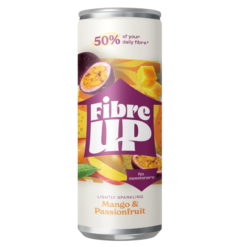 Fibre Up_Mango & Passionfruit Prebiotic Fibre Soft Drink 250ml-pack of 3