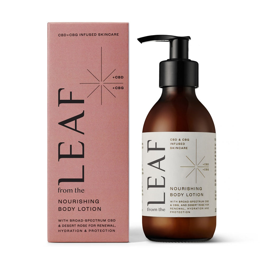 From the Leaf_Nourishing Body Lotion with Broad-Spectrum CBD & CBG 200ML