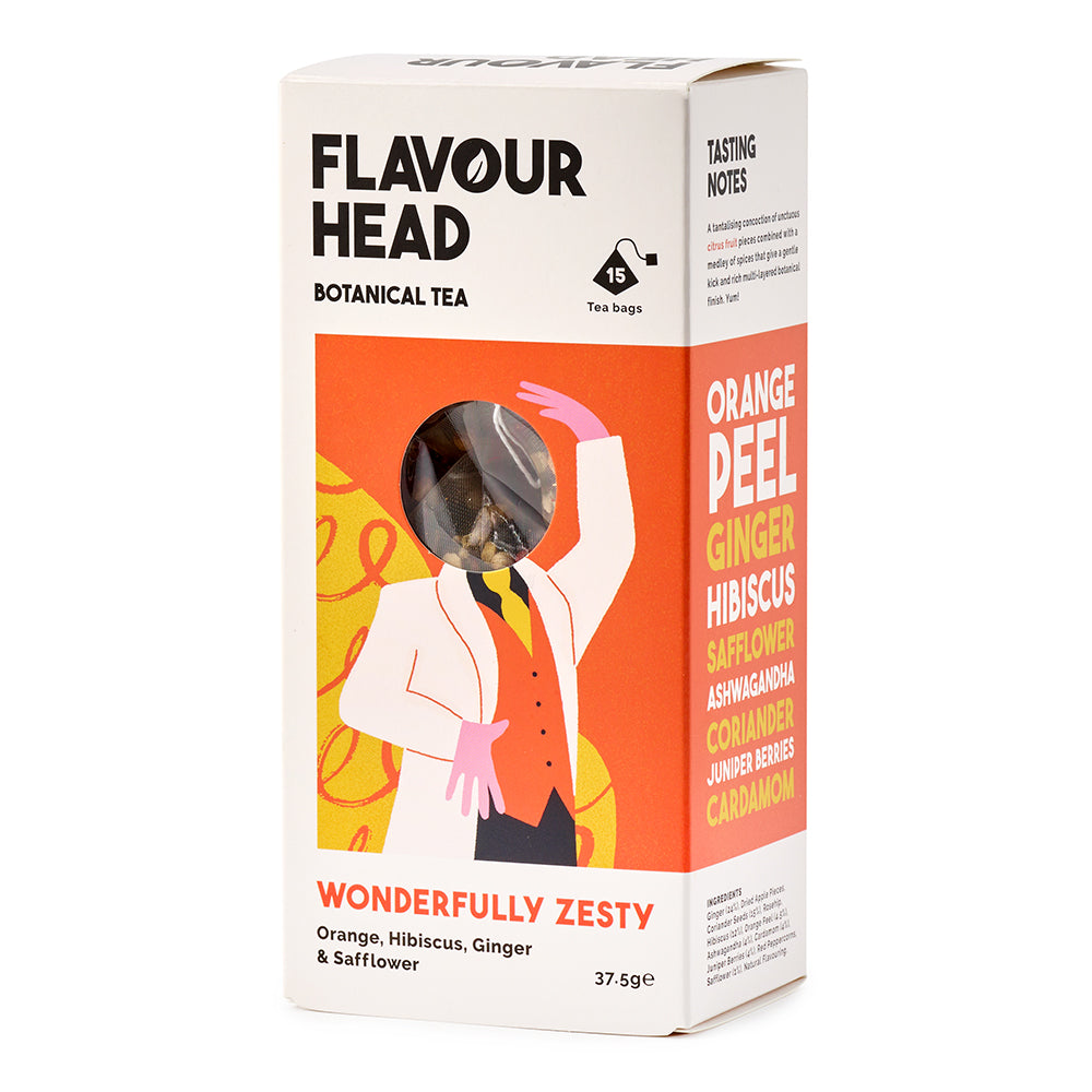 Flavour Head_Botanical Infusions Wonderfully Zesty Tea 15's