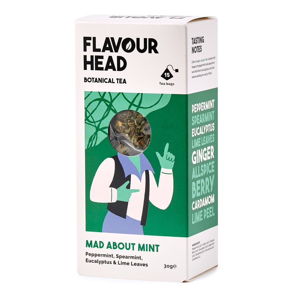 Flavour Head_Botanical Infusions Mad About Mint Tea 15's