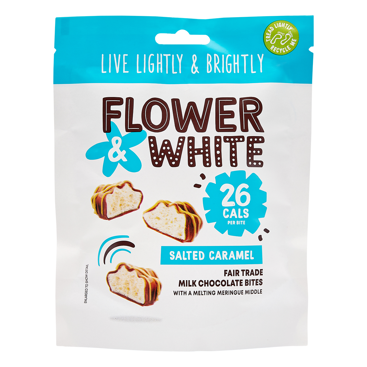 Flower & White Meringue Bar 12x20g Chocolate Crunch