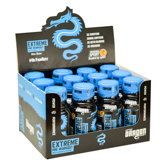 Little Dragon Extreme Pre-Workout Shot 12x60ml Blue Raspberry