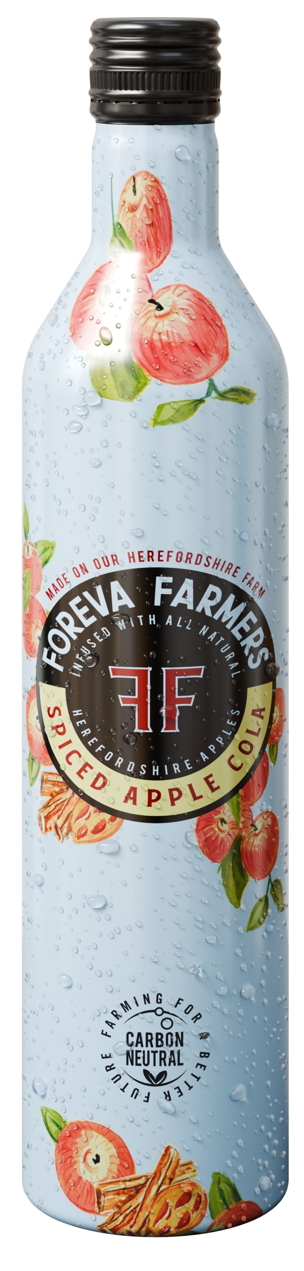 Foreva Farmers_Spiced Apple Cola - 500ml Aluminium bottle-pack of 2