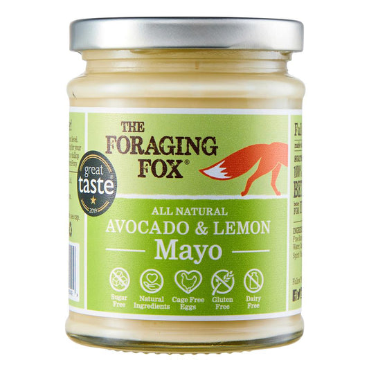 The Foraging Fox_Avocado & Lemon Mayo 240g