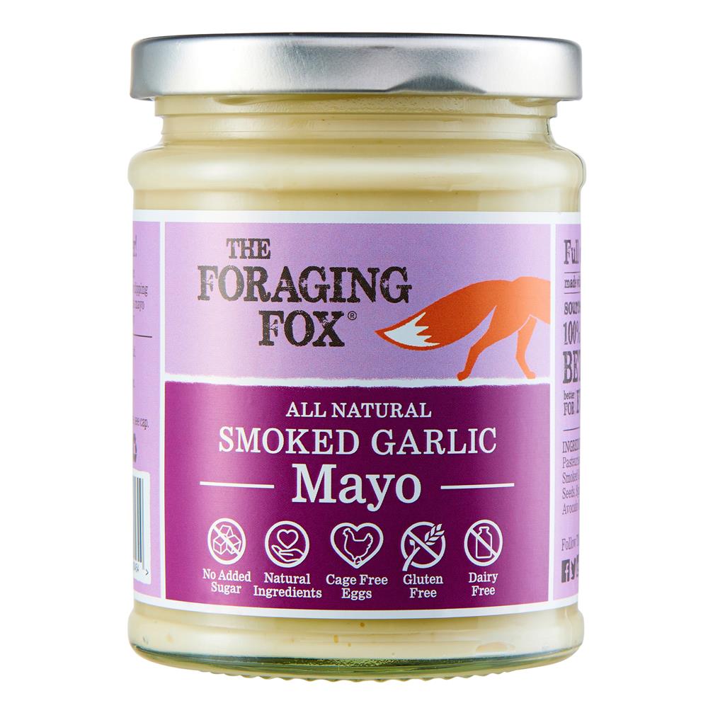 The Foraging Fox_Smoked Garlic Mayo 240g