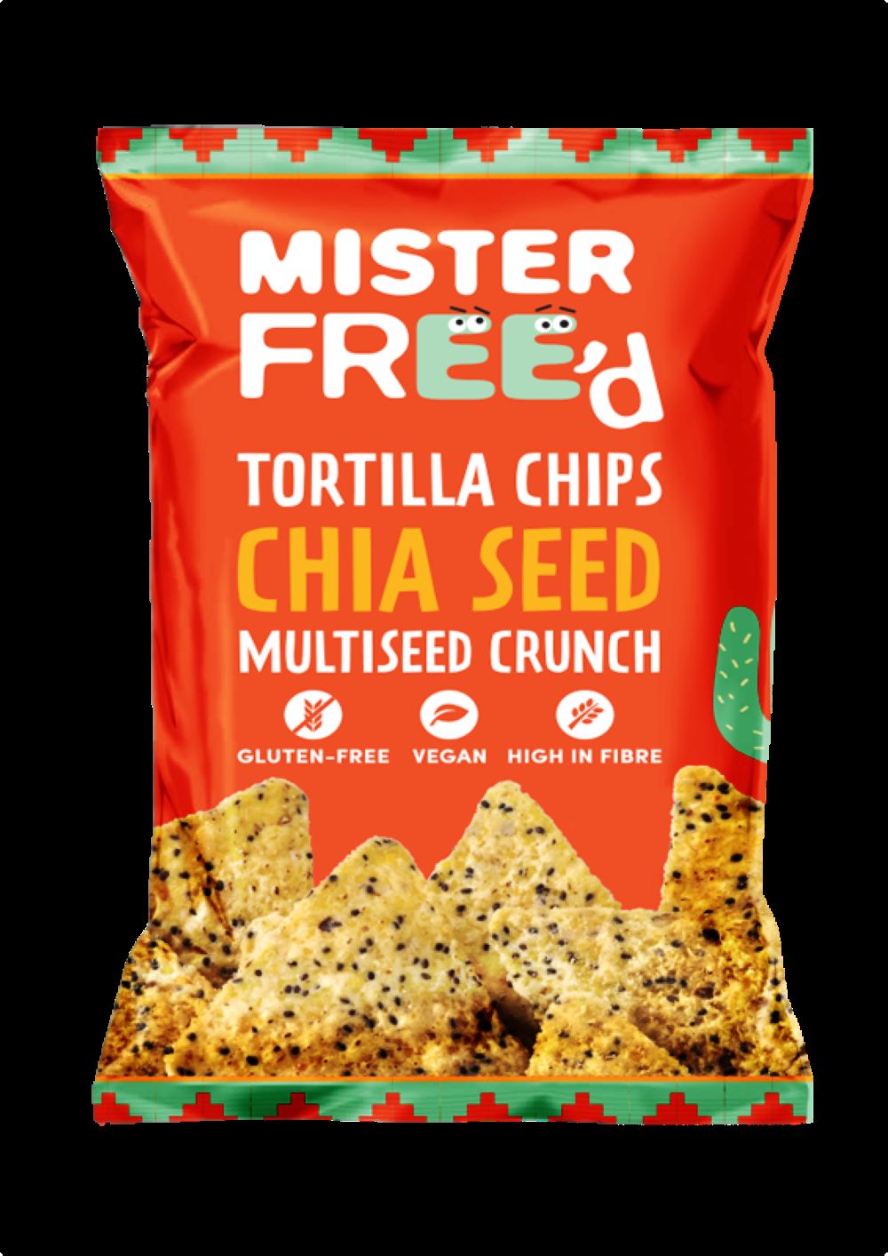 Freed Foods / Mister Free'd_Tortilla Chips with Chia 135g-pack of 12