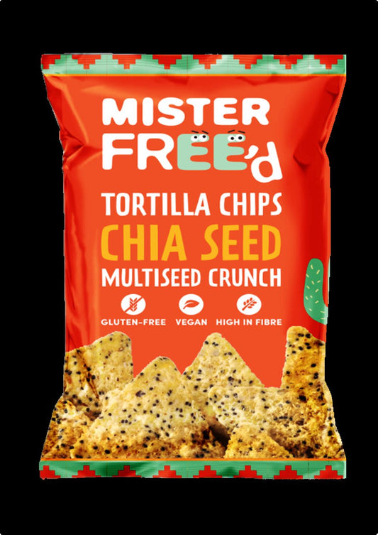 Freed Foods / Mister Free'd_Tortilla Chips with Chia 135g-pack of 12