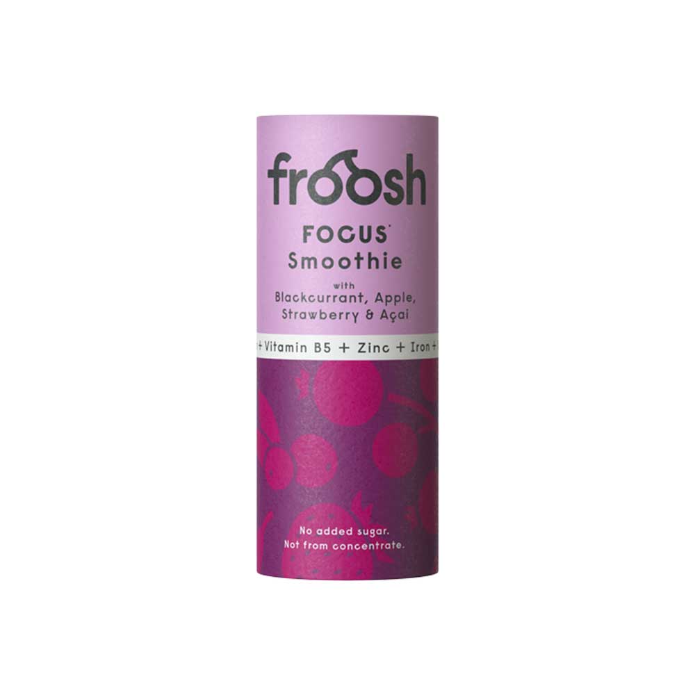 Froosh Smoothies_Froosh Smoothie Focus Blackcurrant Apple Strawberry & Acai 235ml-pack of 3