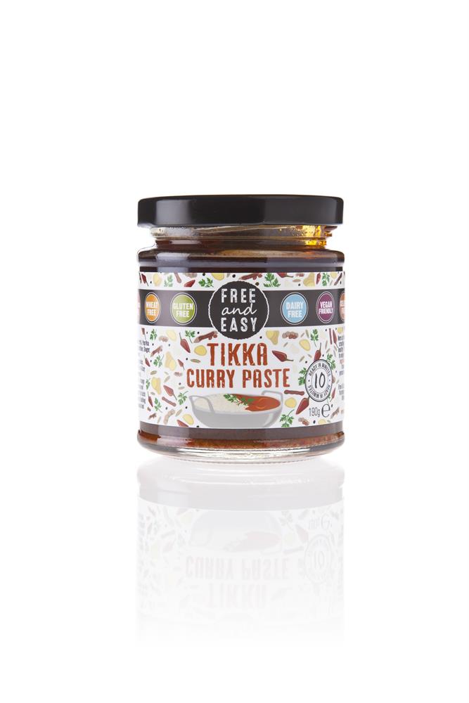 Free & Easy_Gluten Free Tikka Curry Paste 198g
